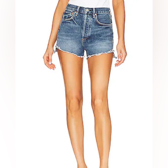 Ag Pixie Jean Shorts In South Gate Wash